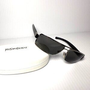 Yves Saint Laurent Men's Metal Sunglasses  | Case | NWT